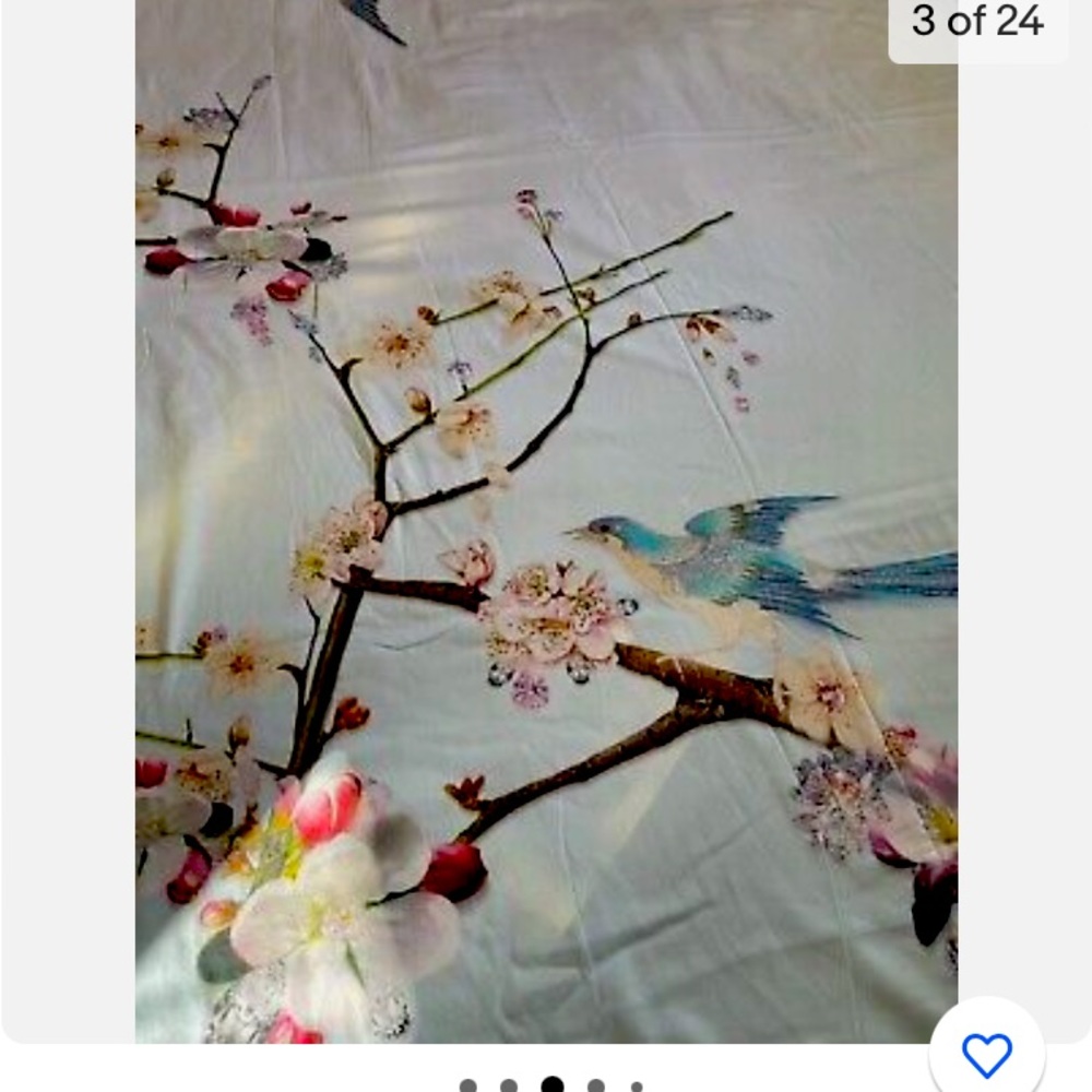 Ted Baker Queen size duvet cover with 2 pillow cases